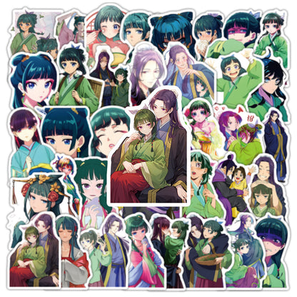 Medicine House Girl's Whisper Graffiti Sticker 50 Pcs