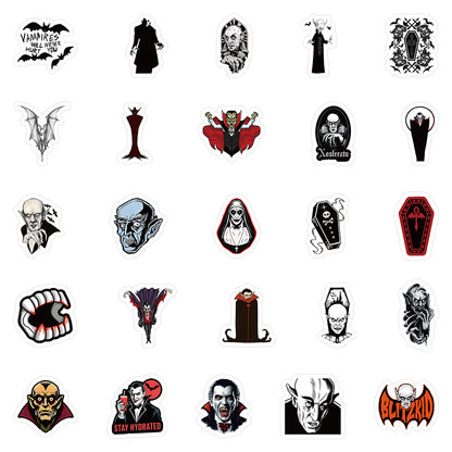 Vampire stickers personalized horror graffiti 50 Pcs