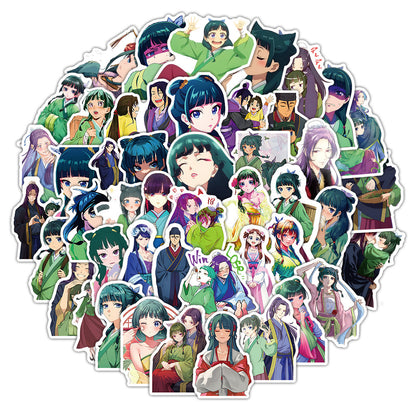 Medicine House Girl's Whisper Graffiti Sticker 50 Pcs