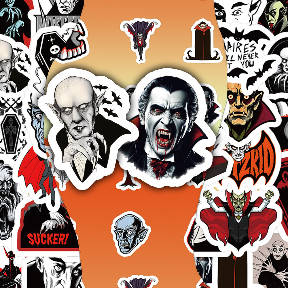 Vampire stickers personalized horror graffiti 50 Pcs