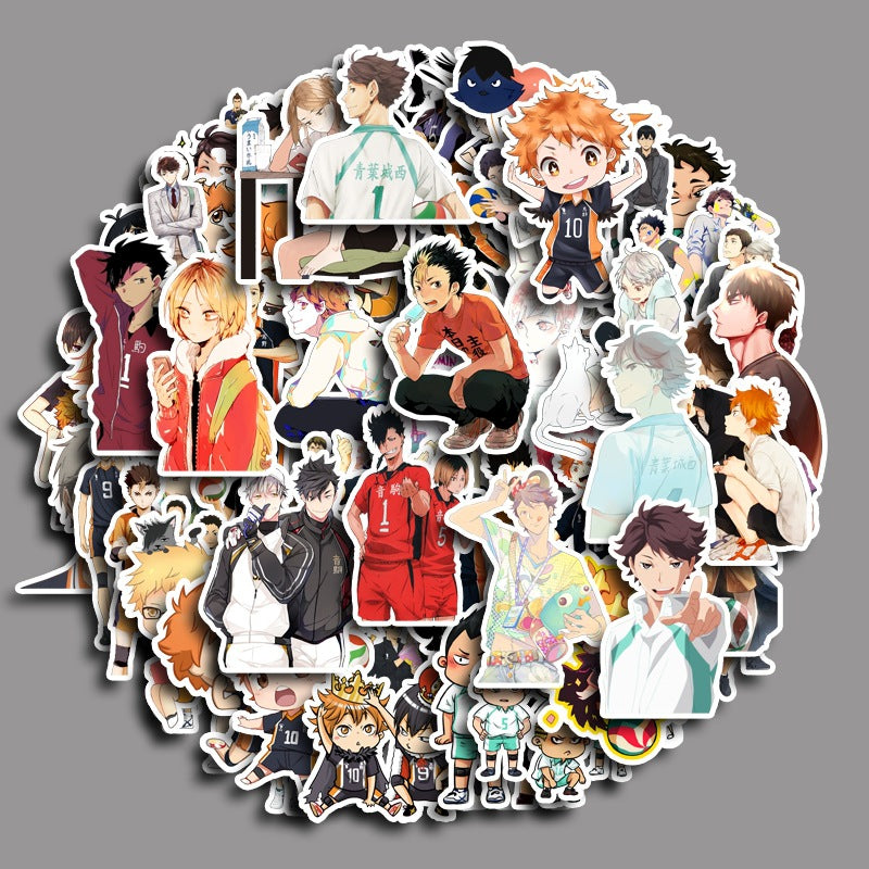 Japanese Animation Characters Volleyball Junior 50 Pcs
