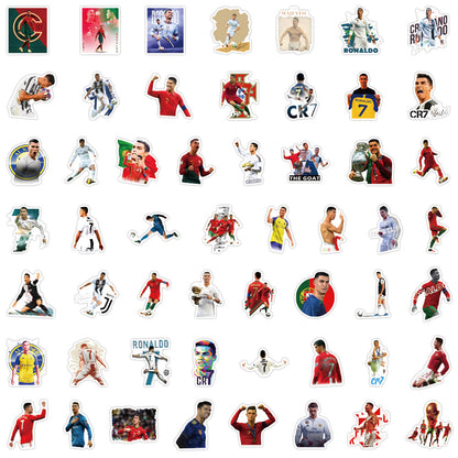 Ronaldo Graffiti Stickers – 50 Pcs Set