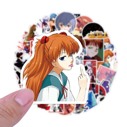 New Century Evangelion Stickers 50 Pcs