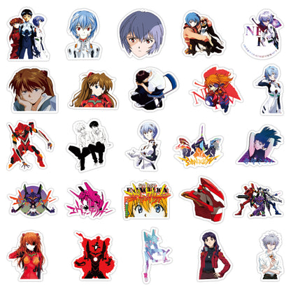 New Century Evangelion Stickers 50 Pcs