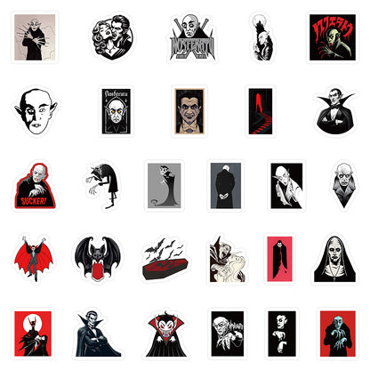 Vampire stickers personalized horror graffiti 50 Pcs