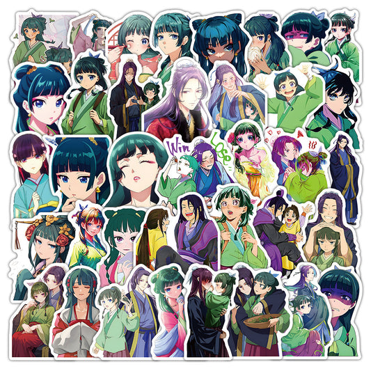 Medicine House Girl's Whisper Graffiti Sticker 50 Pcs