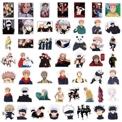 Jujutsu kaisen Japanese Anime Sticker 50 Pcs