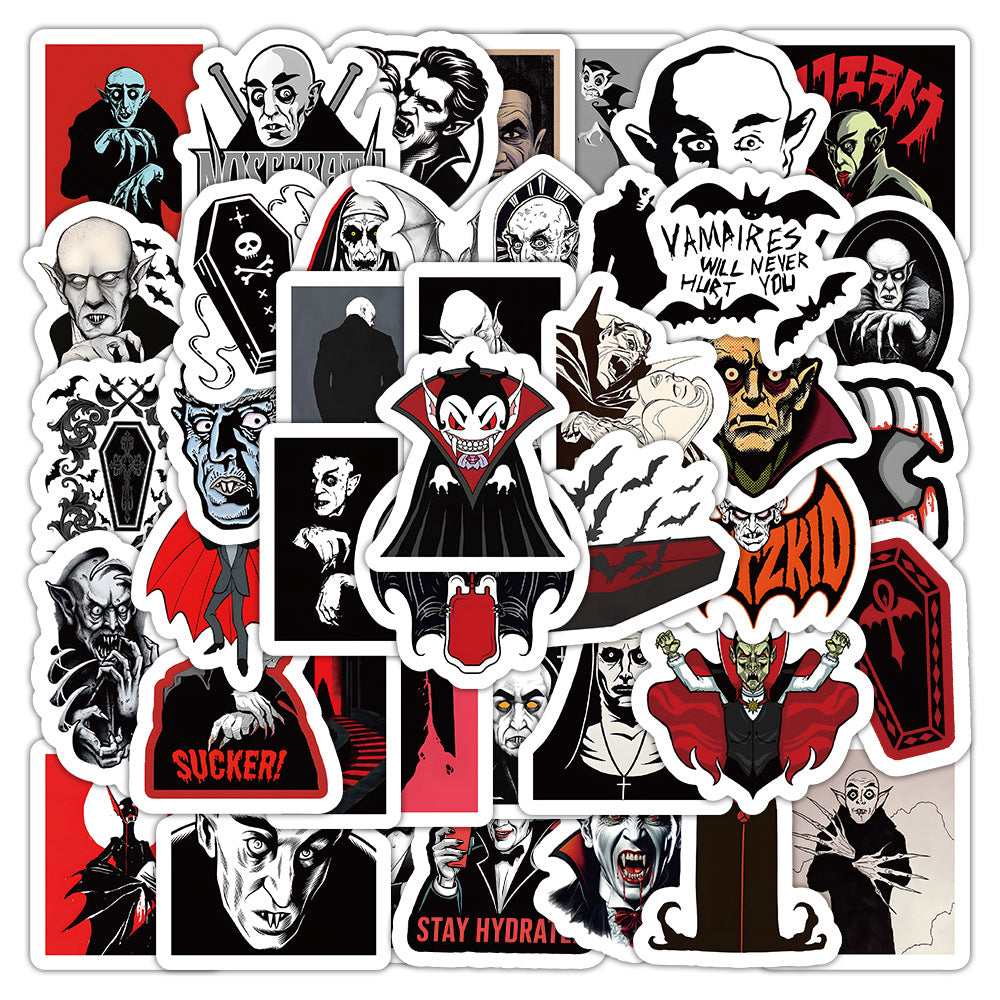 Vampire stickers personalized horror graffiti 50 Pcs