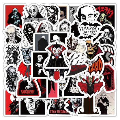 Vampire stickers personalized horror graffiti 50 Pcs