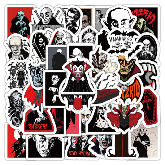 Vampire stickers personalized horror graffiti 50 Pcs